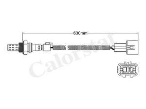 CALORSTAT by Vernet LS120024 lambda jutiklis 
 Variklis -> Variklio elektra
MD148738, MD154365, MD174677, MD176183