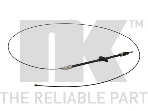 NK 903395 trosas, stovėjimo stabdys 
 Stabdžių sistema -> Valdymo svirtys/trosai
9064205885