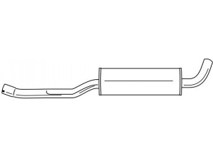 AKS DASIS SG53429 vidurinis duslintuvas