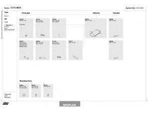 DINEX 255100006 išmetimo sistema 
 Išmetimo sistema -> Išmetimo sistema, visa