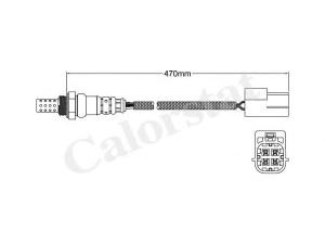 CALORSTAT by Vernet LS140220 lambda jutiklis 
 Variklis -> Variklio elektra
22690-8U300, 22690-AU000, 226A0-7S001