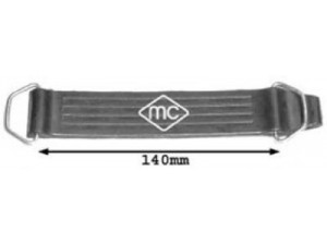 Metalcaucho 05875 rėmelis, stogo bagažinės juosta