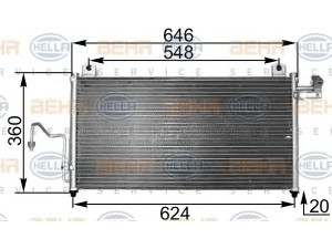 HELLA 8FC 351 300-471 kondensatorius, oro kondicionierius 
 Oro kondicionavimas -> Kondensatorius
B25F-61-480, B25F-61-480A, B25F-61-480B