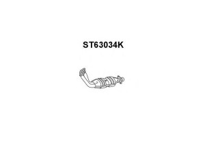 VENEPORTE ST63034K katalizatoriaus keitiklis 
 Išmetimo sistema -> Katalizatoriaus keitiklis
021115103G, 021115103H, SE021115103G
