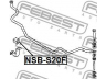 FEBEST NSB-S20F skersinio stabilizatoriaus įvorių komplektas
S24A-34-156, 54612-HC050