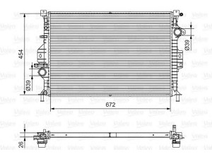 VALEO 701536 radiatorius, variklio aušinimas 
 Aušinimo sistema -> Radiatorius/alyvos aušintuvas -> Radiatorius/dalys
1433321, 36002414