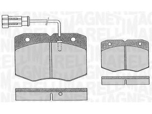 MAGNETI MARELLI 363916060476 stabdžių trinkelių rinkinys, diskinis stabdys 
 Techninės priežiūros dalys -> Papildomas remontas
1906428