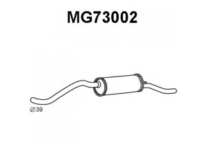 VENEPORTE MG73002 galinis duslintuvas 
 Išmetimo sistema -> Duslintuvas
GEX33364, WCG033258EVA, GEX33364