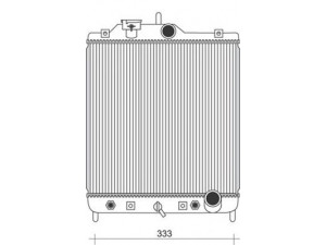 MAGNETI MARELLI 350213929000 radiatorius, variklio aušinimas 
 Aušinimo sistema -> Radiatorius/alyvos aušintuvas -> Radiatorius/dalys
19010-P28-G51, 19010P28G51