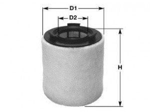 CLEAN FILTERS MA3160 oro filtras 
 Techninės priežiūros dalys -> Techninės priežiūros intervalai
8K0133843D