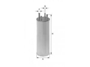UNIFLUX FILTERS XN800 kuro filtras 
 Techninės priežiūros dalys -> Papildomas remontas
7H0 127 401 A, 7H0127401A, 7H0127401B