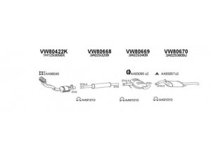 VENEPORTE 800446 išmetimo sistema 
 Išmetimo sistema -> Išmetimo sistema, visa