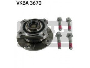 SKF VKBA 3670 rato guolio komplektas 
 Ašies montavimas/vairavimo mechanizmas/ratai -> Rato stebulė/montavimas -> Rato guolis
31 22 6 765 601