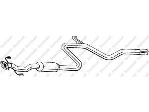 BOSAL 282-203 vidurinis duslintuvas 
 Išmetimo sistema -> Duslintuvas
20030-87A01, 20030-87A02, B003M-87A0B