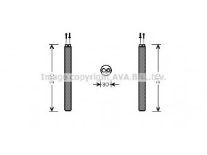AVA QUALITY COOLING ALD098 džiovintuvas, oro kondicionierius 
 Oro kondicionavimas -> Džiovintuvas
71740290, 71748263