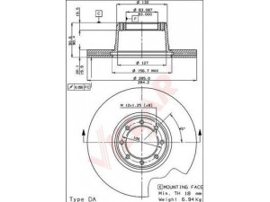 VILLAR 628.1381 stabdžių diskas 
 Dviratė transporto priemonės -> Stabdžių sistema -> Stabdžių diskai / priedai
5416277, 5416277