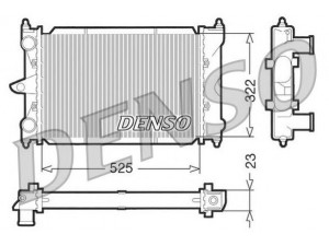 NPS DRM32034 radiatorius, variklio aušinimas 
 Aušinimo sistema -> Radiatorius/alyvos aušintuvas -> Radiatorius/dalys
867121251B