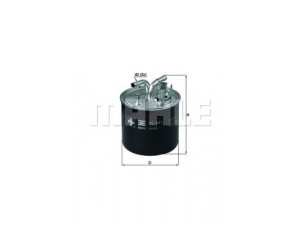 KNECHT KL 447 kuro filtras 
 Techninės priežiūros dalys -> Papildomas remontas
057127435C, 057127435E