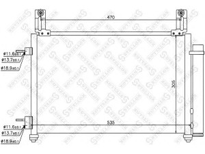 STELLOX 10-45611-SX kondensatorius, oro kondicionierius 
 Oro kondicionavimas -> Kondensatorius
95961966, 95961966, 96591582, 96591582