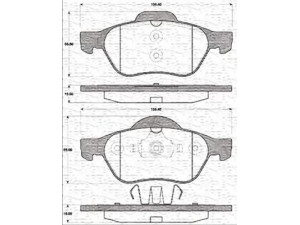 MAGNETI MARELLI 363702161242 stabdžių trinkelių rinkinys, diskinis stabdys 
 Techninės priežiūros dalys -> Papildomas remontas
7701206598, 7701208183