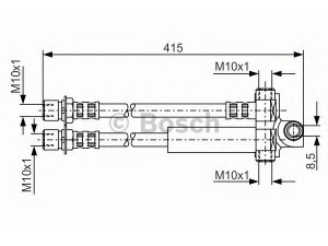 BOSCH 1 987 476 615 stabdžių žarnelė 
 Stabdžių sistema -> Stabdžių žarnelės
1089437, 1655854, 6149182, 6577426