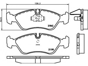 HELLA PAGID 8DB 355 007-761 stabdžių trinkelių rinkinys, diskinis stabdys 
 Techninės priežiūros dalys -> Papildomas remontas
1605089, 1605454, 1605696, 1605746