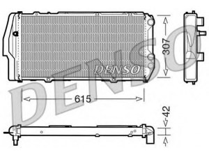 DENSO DRM02003 radiatorius, variklio aušinimas 
 Aušinimo sistema -> Radiatorius/alyvos aušintuvas -> Radiatorius/dalys
443121251K, 443121251L