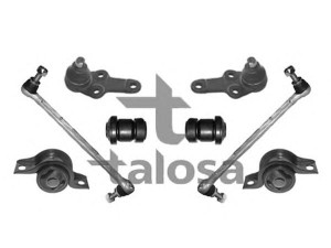 TALOSA 49-04286 pakabos komplektas 
 Ašies montavimas/vairavimo mechanizmas/ratai -> Valdymo svirtis/pasukamosios svirties sujungimas -> Vairo trauklės (valdymo svirtis, išilginis balansyras, diago
1097918