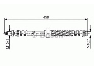 BOSCH 1 987 476 534 stabdžių žarnelė 
 Stabdžių sistema -> Stabdžių žarnelės
4806 42, 4806 46, 4806 42, 4806 46