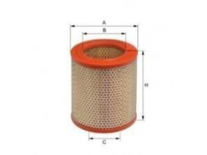 UNIFLUX FILTERS XA75 oro filtras 
 Techninės priežiūros dalys -> Techninės priežiūros intervalai
8-97178-609-0, 8-97178-609-1, 8-97178-609-2