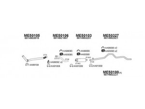VENEPORTE 500199 išmetimo sistema 
 Išmetimo sistema -> Išmetimo sistema, visa