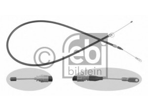 FEBI BILSTEIN 18113 trosas, stovėjimo stabdys 
 Stabdžių sistema -> Valdymo svirtys/trosai
123 420 02 85