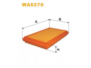 WIX FILTERS WA6270 oro filtras 
 Techninės priežiūros dalys -> Techninės priežiūros intervalai
PC499