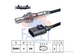 FACET 10.8072 lambda jutiklis 
 Variklis -> Variklio elektra
03E 906 262 B, 03E 906 262 C, 03E 906 262 B