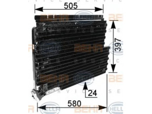 HELLA 8FC 351 036-291 kondensatorius, oro kondicionierius 
 Oro kondicionavimas -> Kondensatorius
6 848 131, 6 848 749, 9 463 179