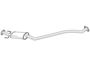 AKS DASIS SG74405 vidurinis duslintuvas