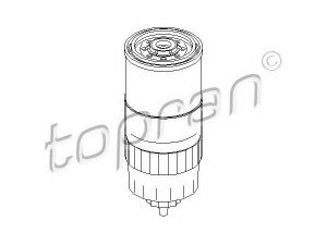 TOPRAN 100 316 kuro filtras 
 Techninės priežiūros dalys -> Papildomas remontas
028 127 435, 028 127 435A, 046 127 435B