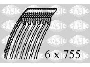 SASIC 1770065 V formos rumbuoti diržai 
 Techninės priežiūros dalys -> Techninės priežiūros intervalai
5750W7, 030903137AB, 030903137T