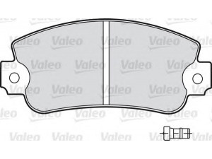 VALEO 540431 stabdžių trinkelių rinkinys, diskinis stabdys 
 Techninės priežiūros dalys -> Papildomas remontas
0060750464, 0060750780, 0060750795