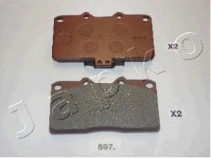 JAPKO 50597 stabdžių trinkelių rinkinys, diskinis stabdys 
 Techninės priežiūros dalys -> Papildomas remontas
4605A588