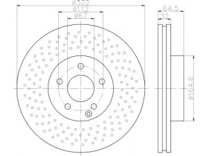 TEXTAR 92163403 stabdžių diskas 
 Stabdžių sistema -> Diskinis stabdys -> Stabdžių diskas
0004211112, 2044211012, A0004211112
