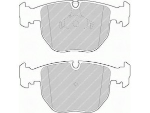 FERODO FSL997 stabdžių trinkelių rinkinys, diskinis stabdys 
 Techninės priežiūros dalys -> Papildomas remontas
34111165227, 34112229031, 34112282090