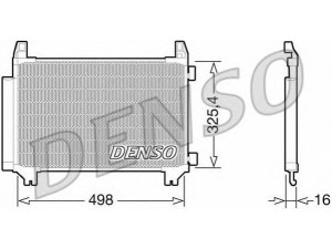 DENSO DCN50028 kondensatorius, oro kondicionierius 
 Oro kondicionavimas -> Kondensatorius
884600D200