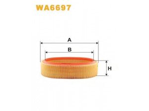 WIX FILTERS WA6697 oro filtras 
 Techninės priežiūros dalys -> Techninės priežiūros intervalai
7700274216, 7701047655, 7701069365