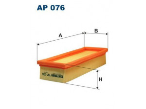 FILTRON AP076 oro filtras 
 Techninės priežiūros dalys -> Techninės priežiūros intervalai
ILM507, 1444P8, 46536382, 71736120