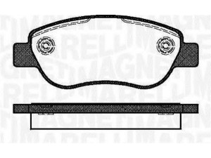 MAGNETI MARELLI 363916060693 stabdžių trinkelių rinkinys, diskinis stabdys 
 Techninės priežiūros dalys -> Papildomas remontas
77363782, 98845340
