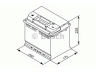 BOSCH 0 092 L40 270 akumuliatorius