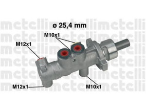 METELLI 05-0415 pagrindinis cilindras, stabdžiai 
 Stabdžių sistema -> Pagrindinis stabdžių cilindras
46010-00QAE, 4400036, 4415520, 9108036