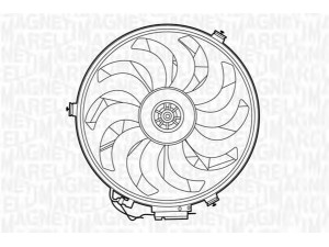 MAGNETI MARELLI 069422275010 ventiliatorius, radiatoriaus 
 Aušinimo sistema -> Radiatoriaus ventiliatorius
64541392913