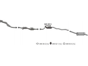 ERNST 030088 išmetimo sistema 
 Išmetimo sistema -> Išmetimo sistema, visa